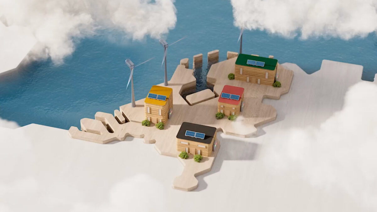 Het internet lokaal gemaakt