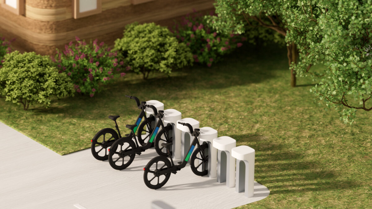 Elektrische deelfietsen 